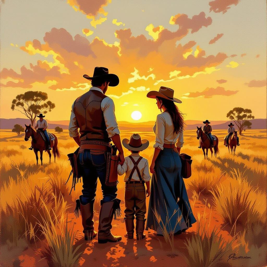 Cowboy Rescued by Indigenous Australians in Outback Oil Pain...