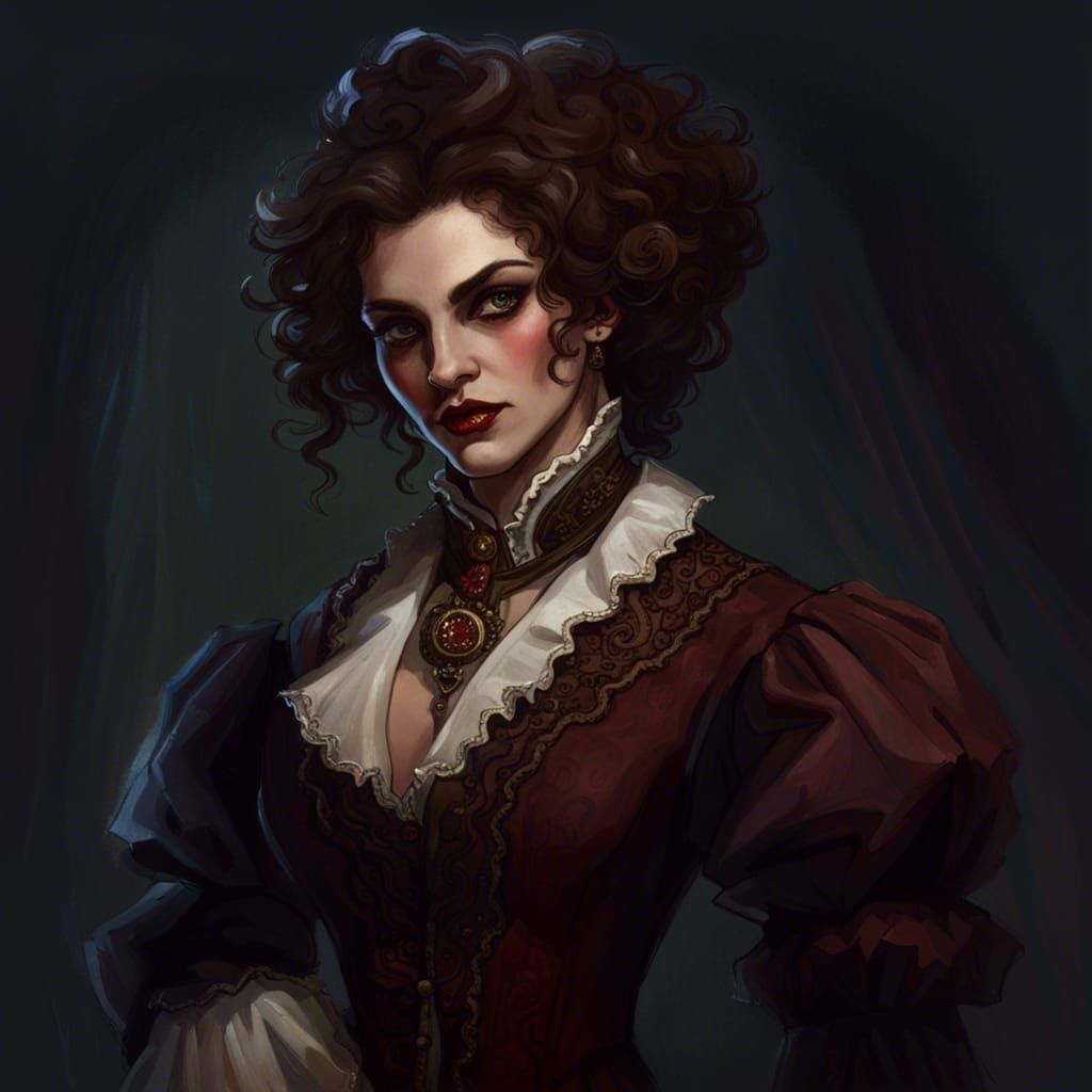 Victorian Vampire: The Masquerade Character Concept Art