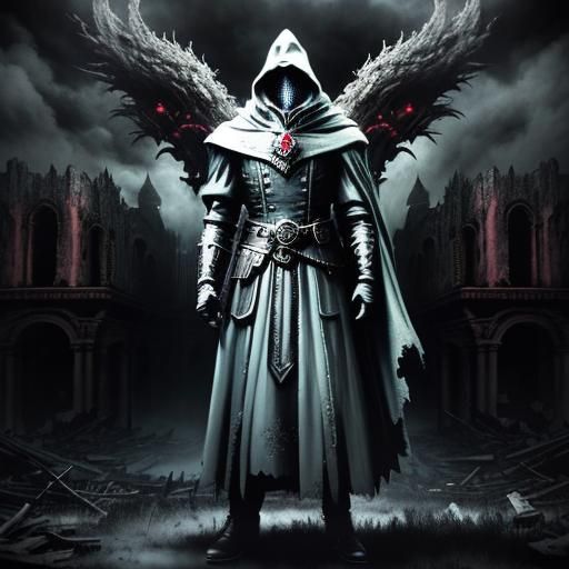 Dark Fantasy: Lord Zekk in Mushroom Kingdom Ruins