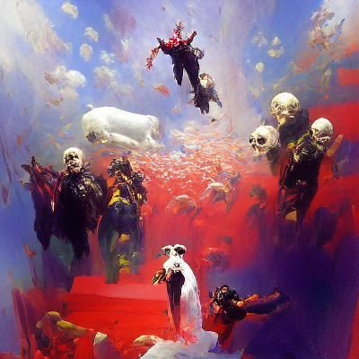 Conceptual Visualization of the Afterlife