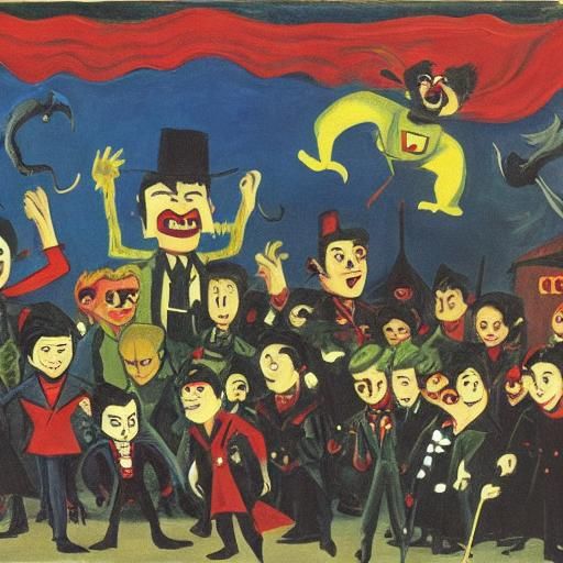 Vampire Tournament Animation Inspired by Soutine and Aardman