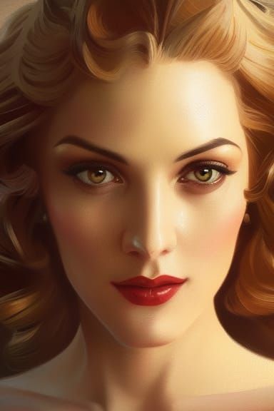 Golden Hollywood Princess in 1930s Chicago