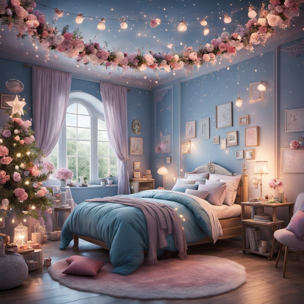 Whimsical French Provincial Academy with Watercolor Charm