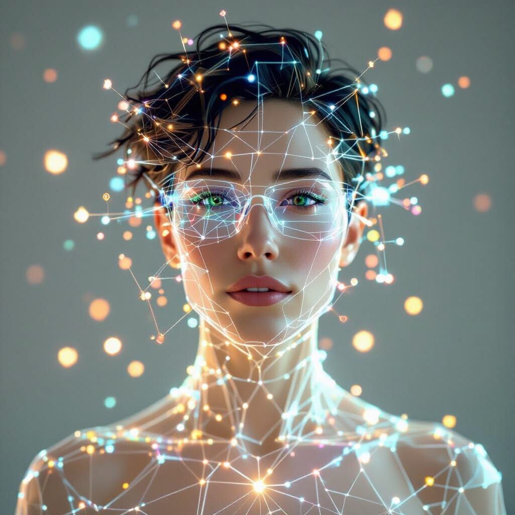 Holographic Leader of Light Data Streams