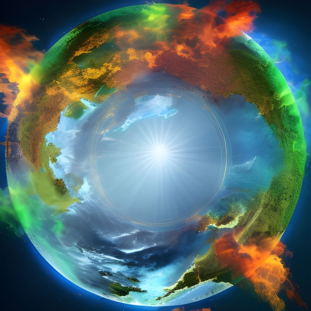 Elemental Planet: A Digital Matte Painting