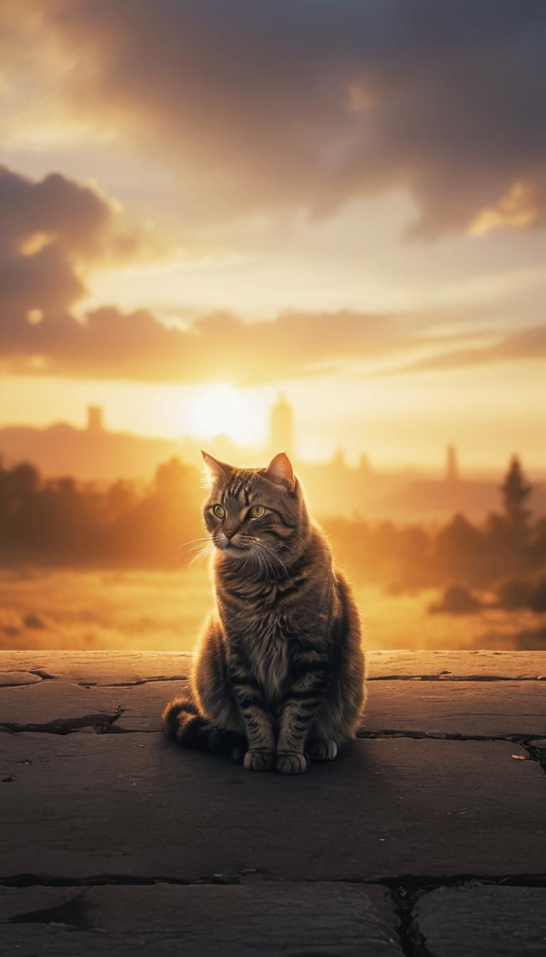 AI Generated Image of a Cat