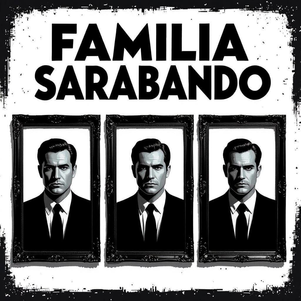 Film Noir Portraits of Five Men