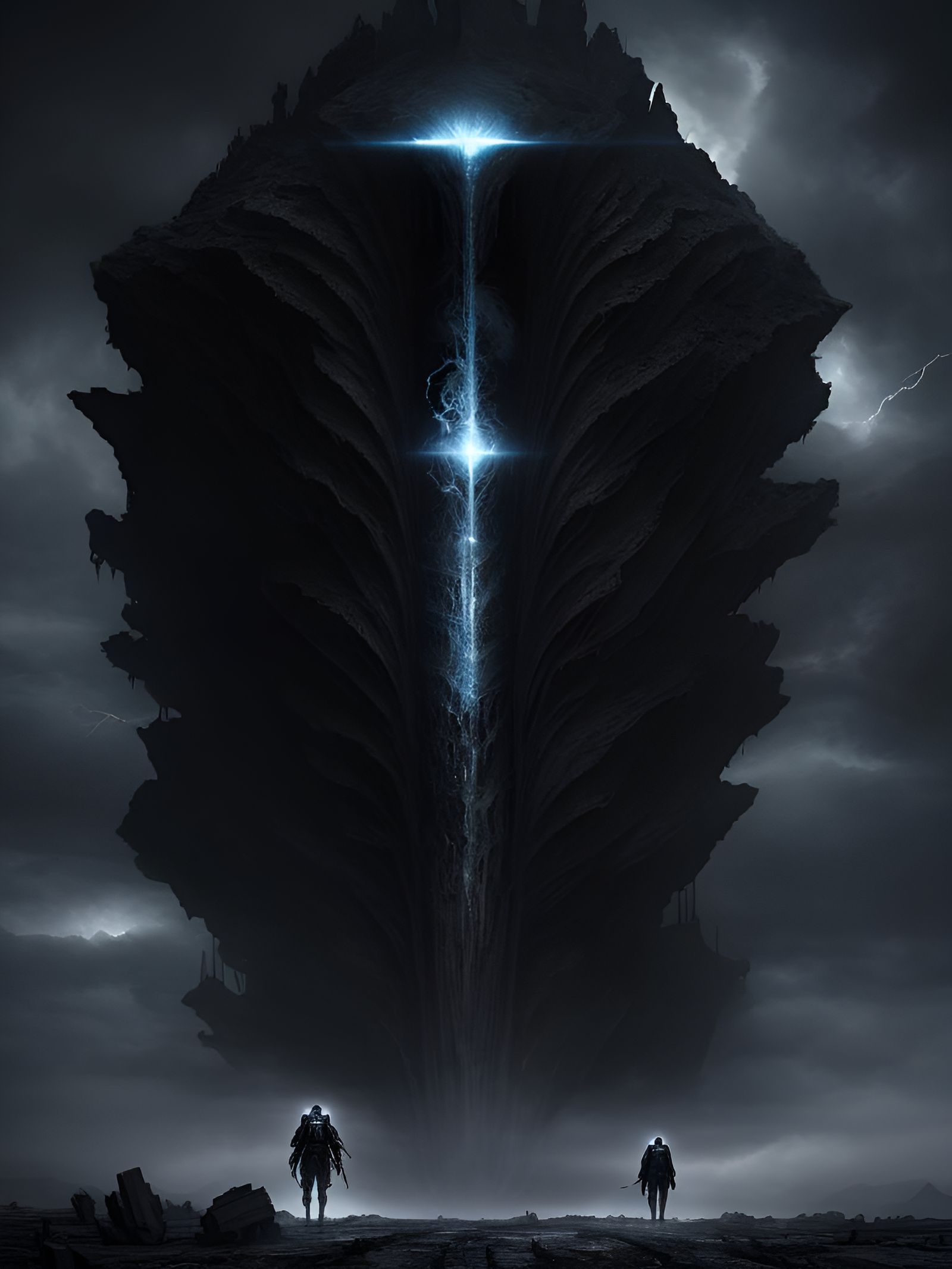 Despair Embodied: A Surreal Post-Apocalyptic Vision