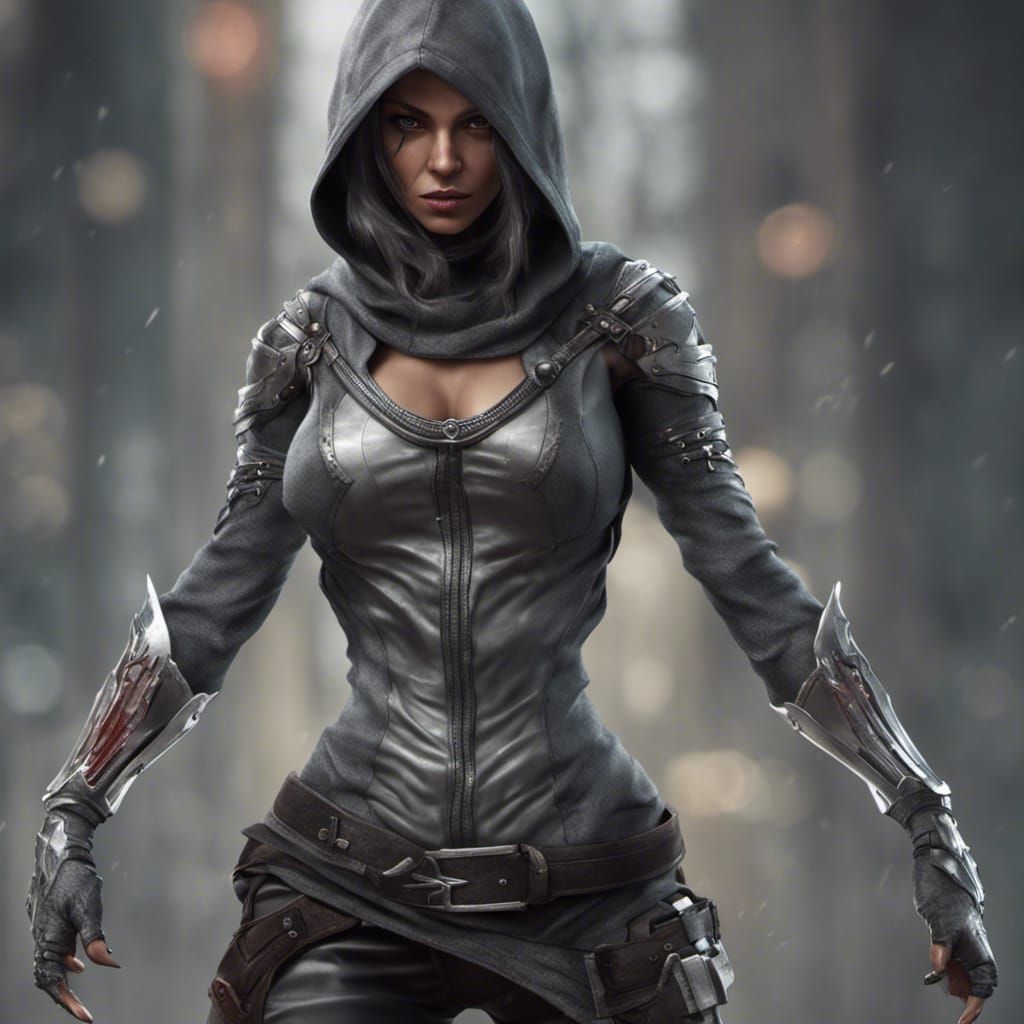 Cassie, trained assassin