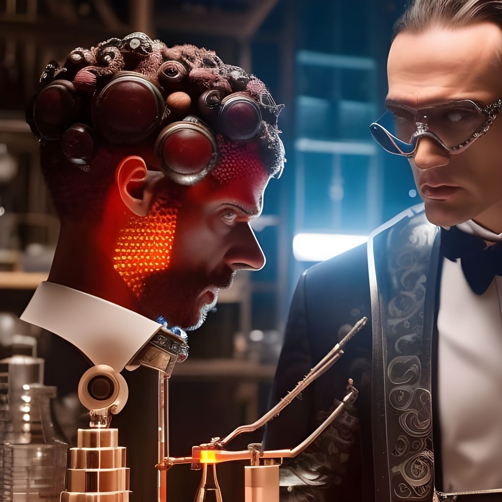 Dr. Frankenstein's Vivid Laboratory Experiment