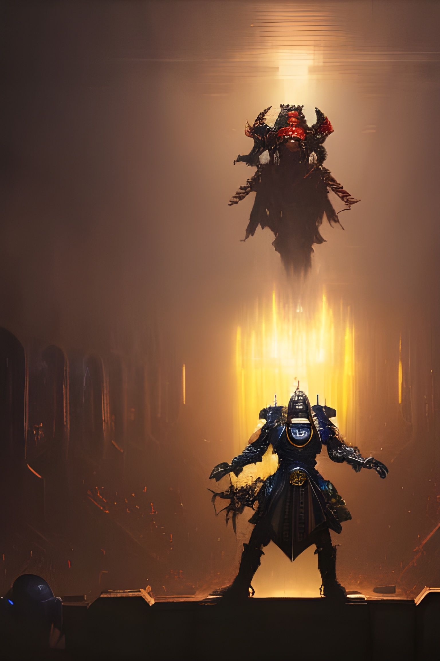 Warhammer 40k Emperor: Dark Fantasy Concept Art