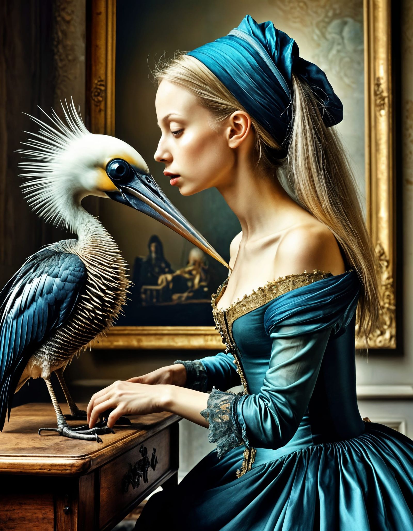 "Isn't that right Jezebel!" - except for slashing my face...