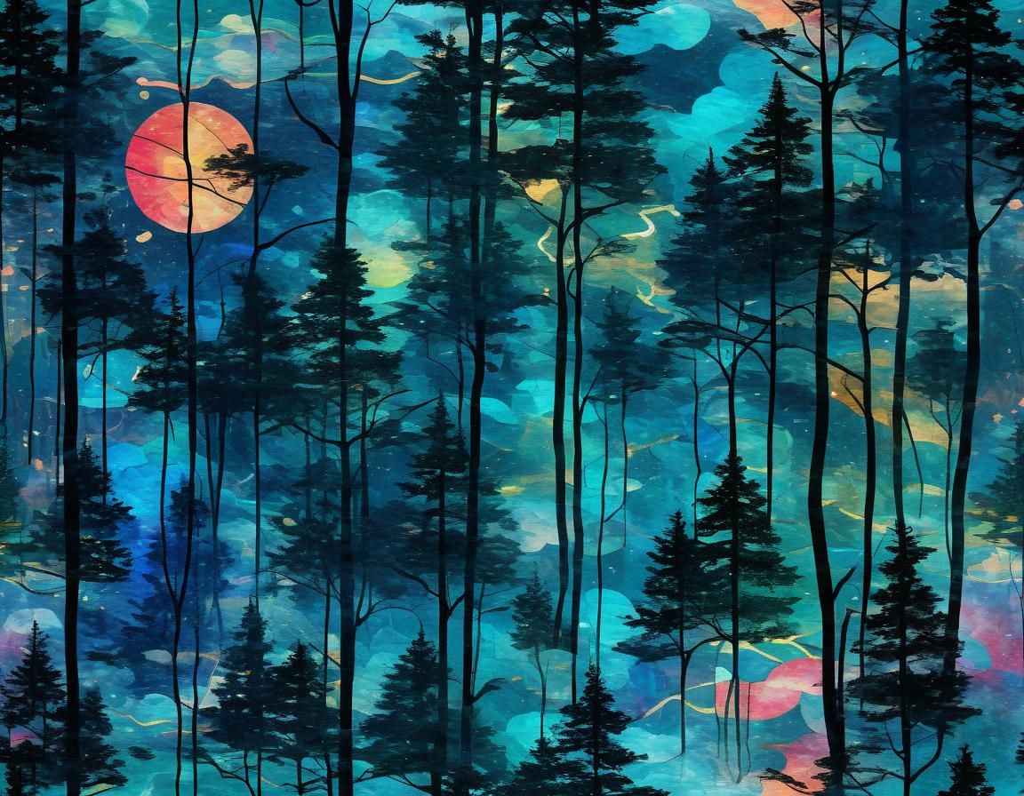 Ethereal Abstract: A Thousand Clouds of Peace