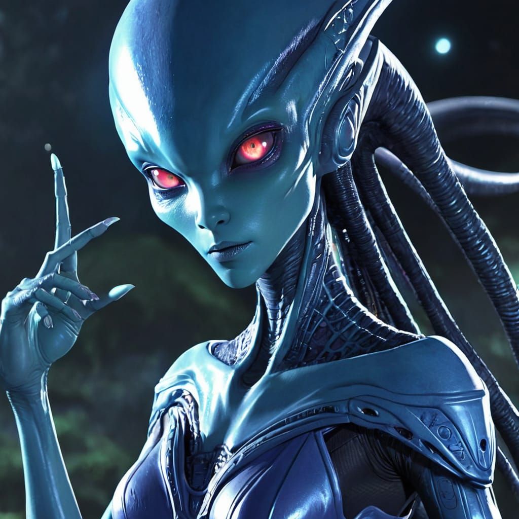 Anime Alien Princess...