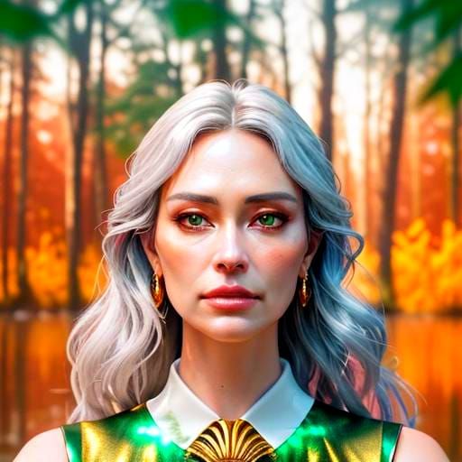 Eerie Forest at Sunset in Cinematic 8K