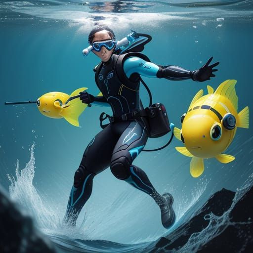 Steampunk Balnautica: Marine Pokemon Explorer