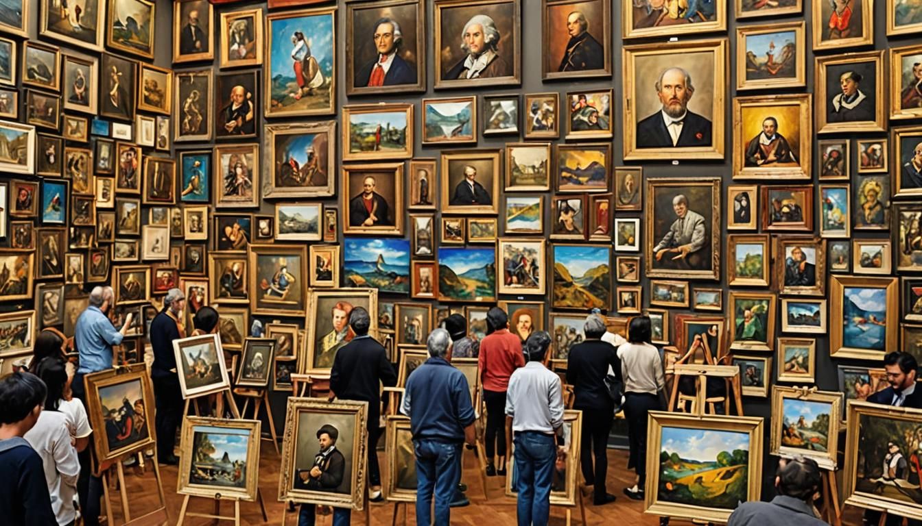 Diverse Artworks: A Curated Collection of Masterpieces