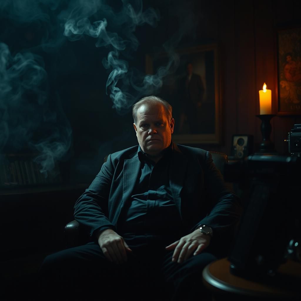 Vincent D'Onofrio in a Hitchcock Film Noir Scene