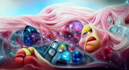 Hyperrealistic Futuristic Steven Universe Digital Art