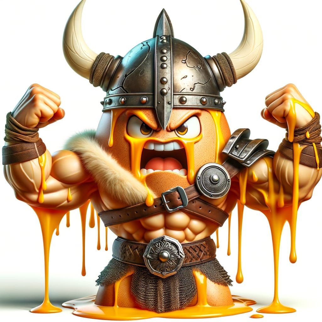 Furious Viking Egg Declares Conquest