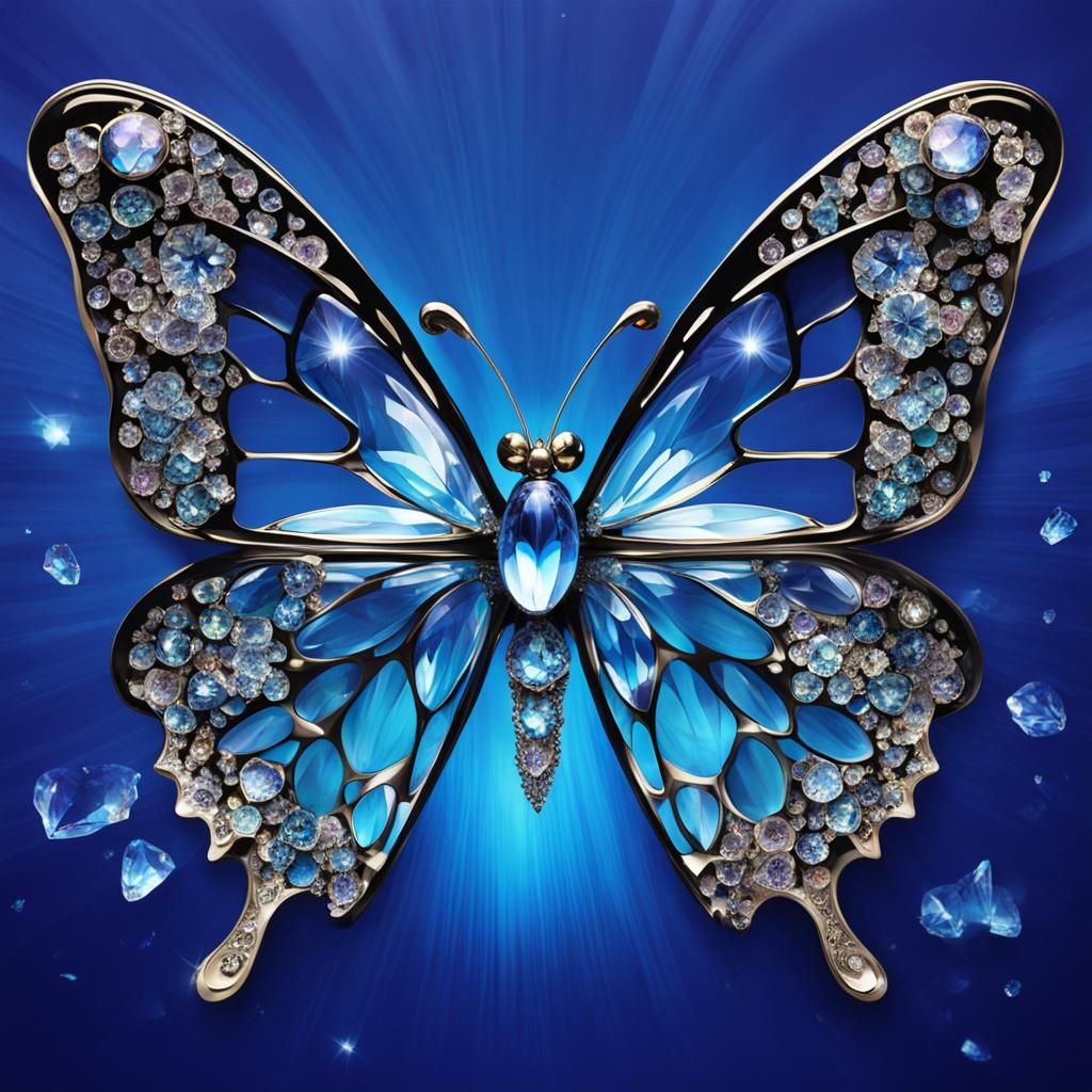 Crystalline Butterfly
