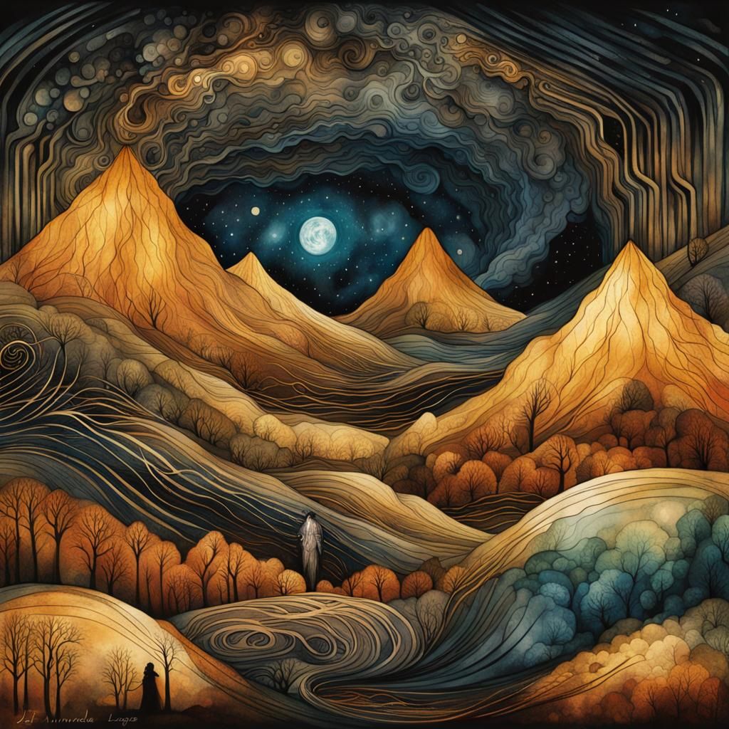 The hidden world in the next dimension...The next life...