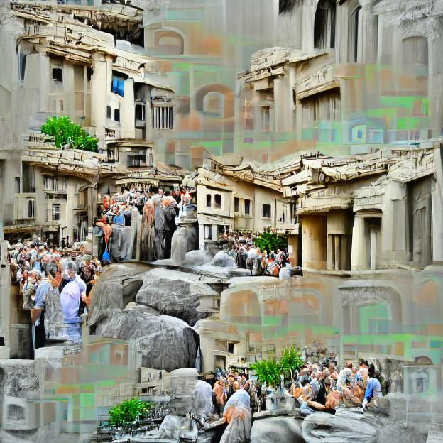 AI Image Generated From Empty Prompt