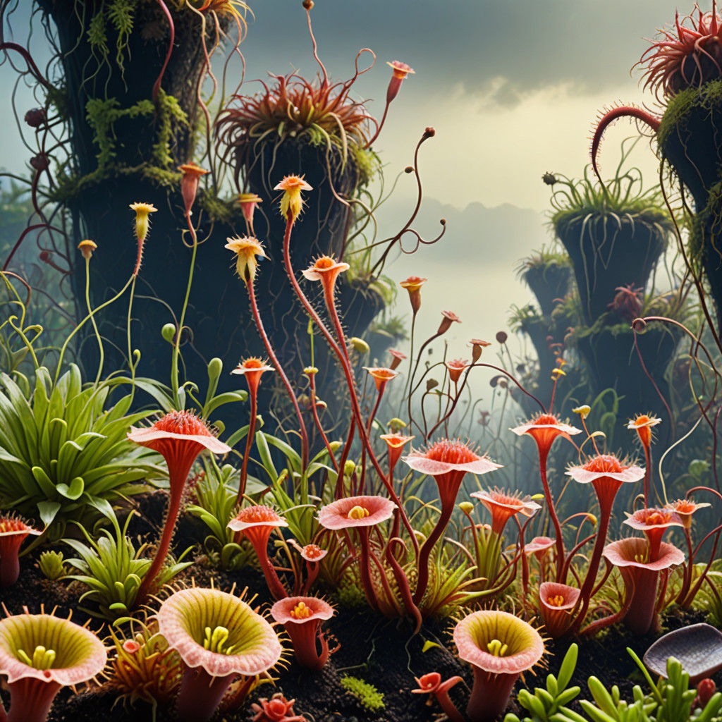 Carnivore, Drosera, Aldrovanda vesiculosa,Nepenthes,Carnivore