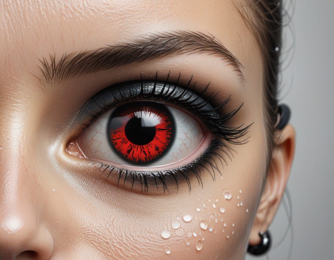 Dark Surrealist Star Wars Villain in Shadowy Noir Style