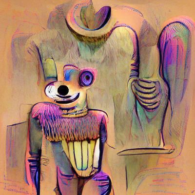 AI Interpretation of Anthropomorphic Concept