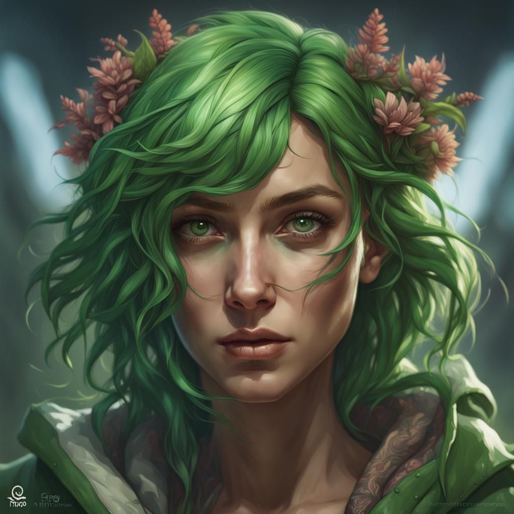 Hyperdetailed Portrait in Dynamic Lighting