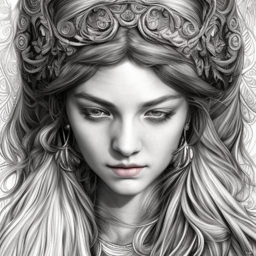 Southern Beauty and Gentleman: Hyper-Detailed Digital Art