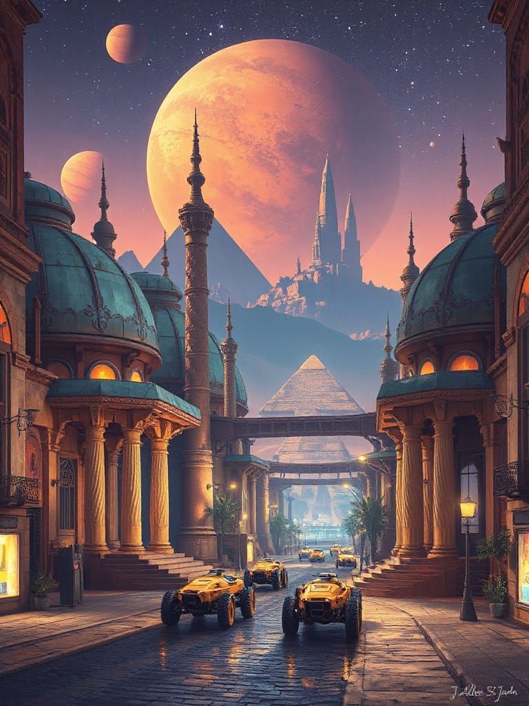 The streets of Nova Cydonia