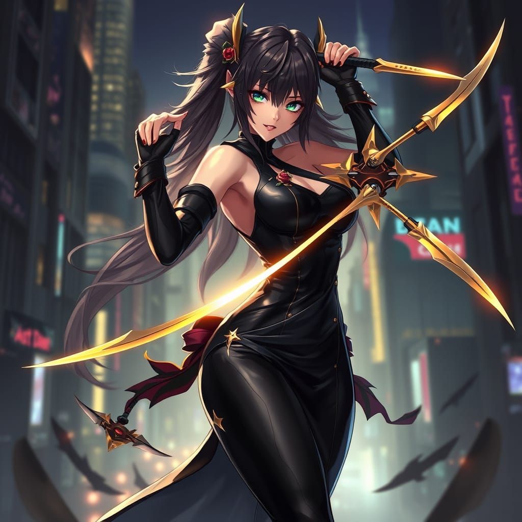 Yor Forger: Thorn Princess in Stealthy Assassin Mode