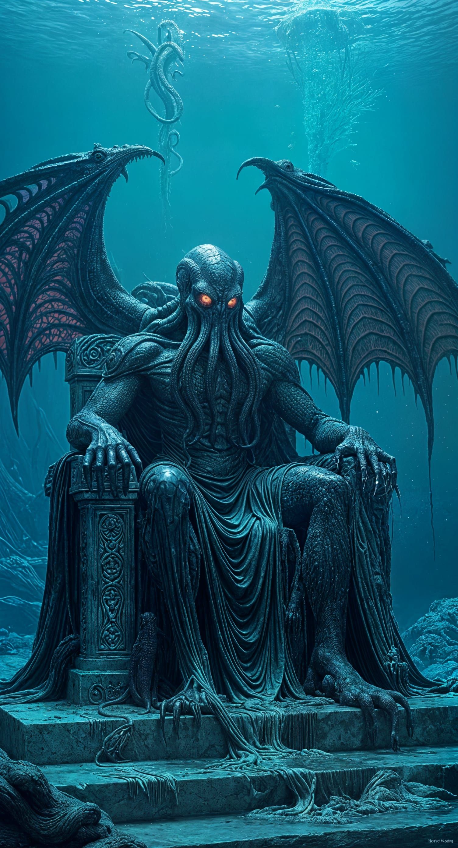 Cthulhu as Imagined by H.R. Giger