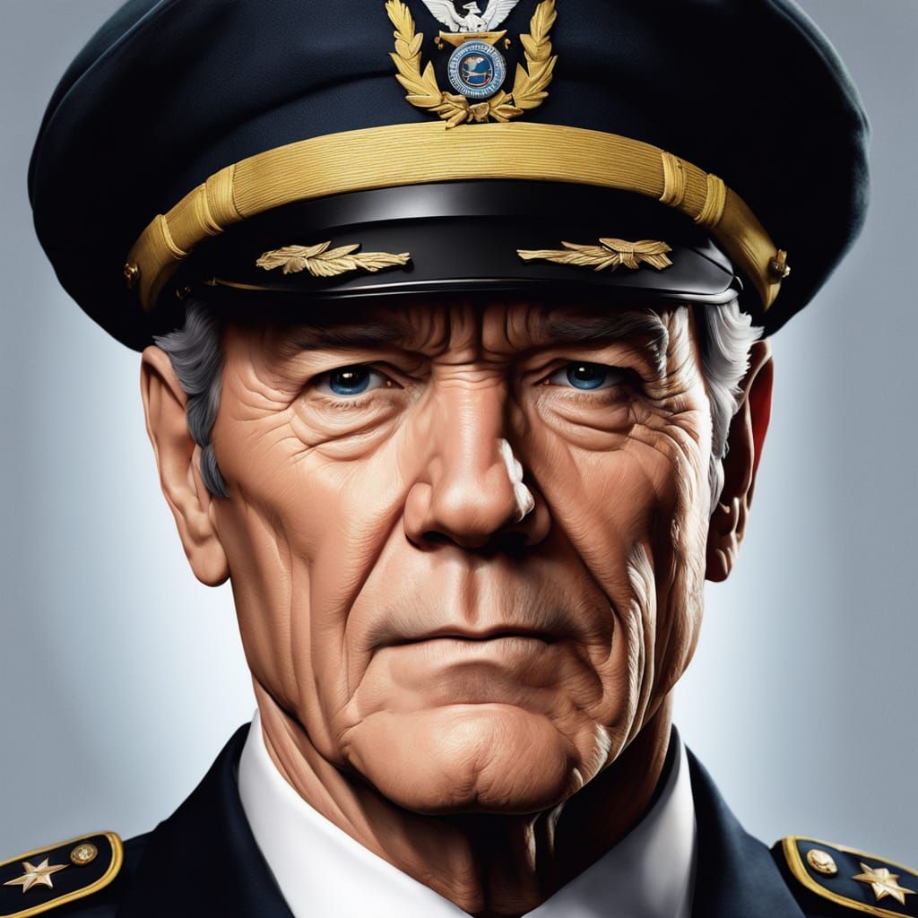 Col. Roy Campbell in Ultrarealistic Military Uniform
