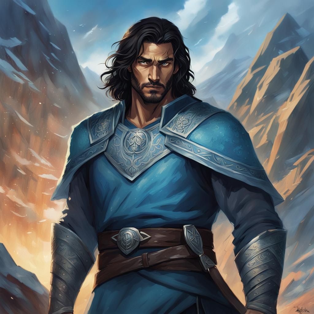 Kaladin Stormblessed: Detailed Matte Soldier Painting