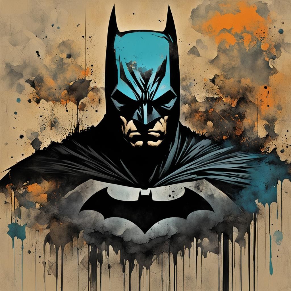 Decayed Batman: An Abstract Study in Decay