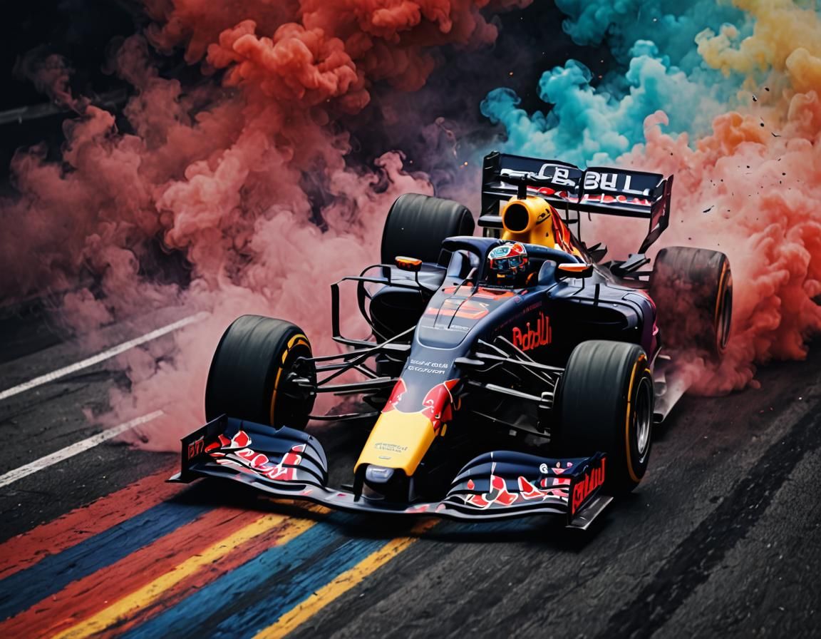 Wallpaper Artworks | Formula 1 Racing Car (Red Bull Honda RB...