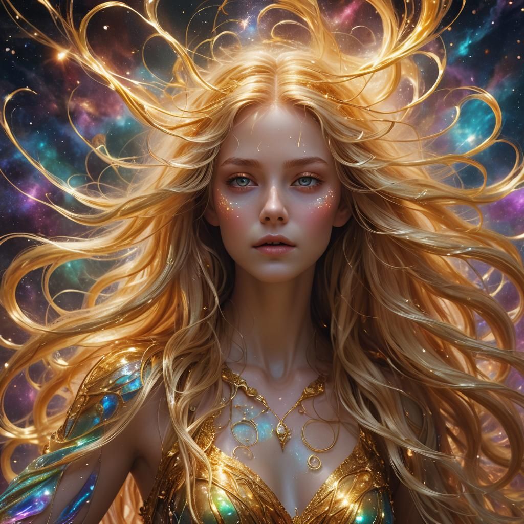 Cosmic Soul Energy in Digital Matte Painting