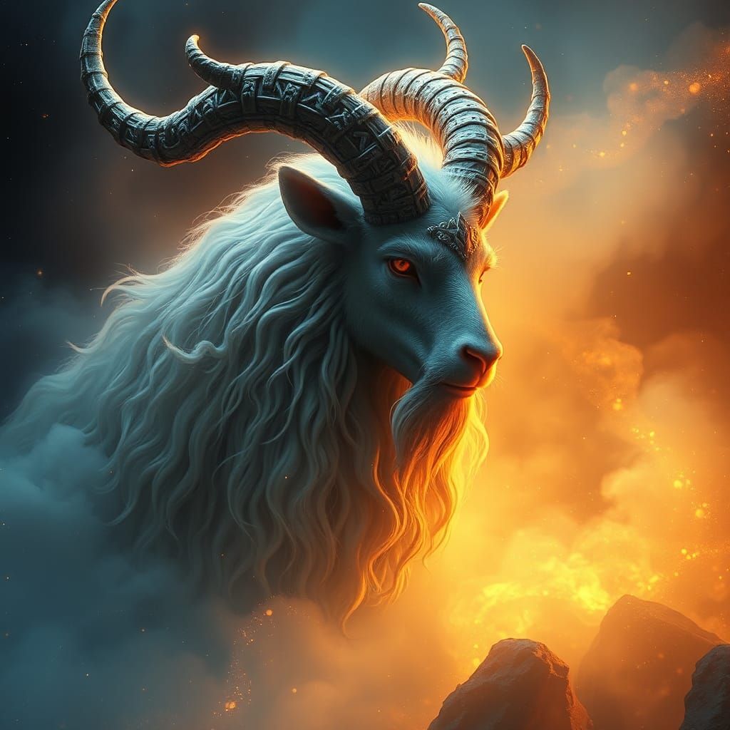 Celtic God Emerges From Misty Realm