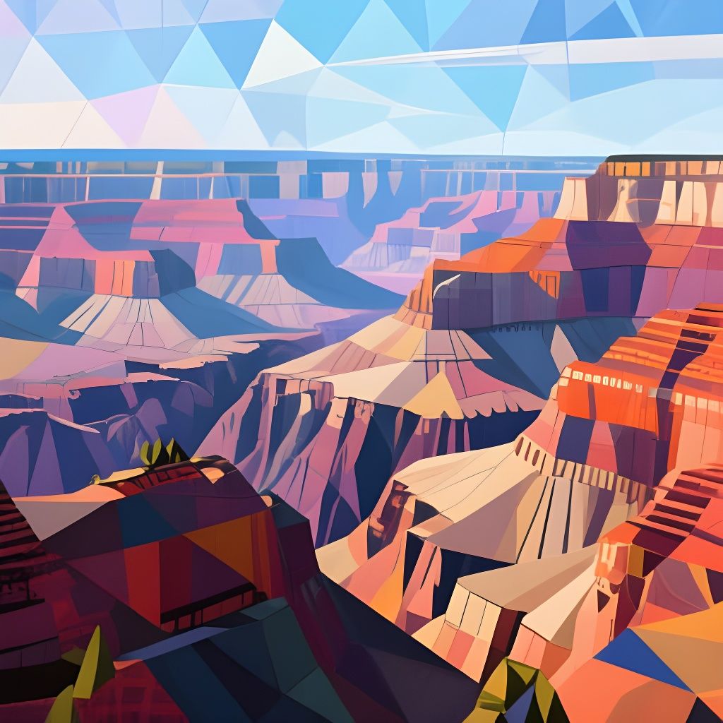 Geometric Tessellation of the Grand Canyon
