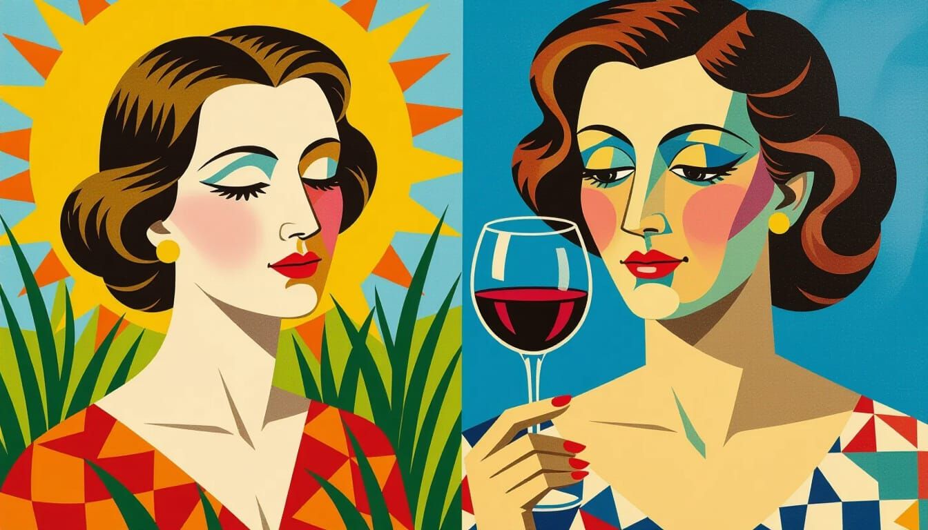 Lady of the Dancing Water: Avant-Garde Portrait