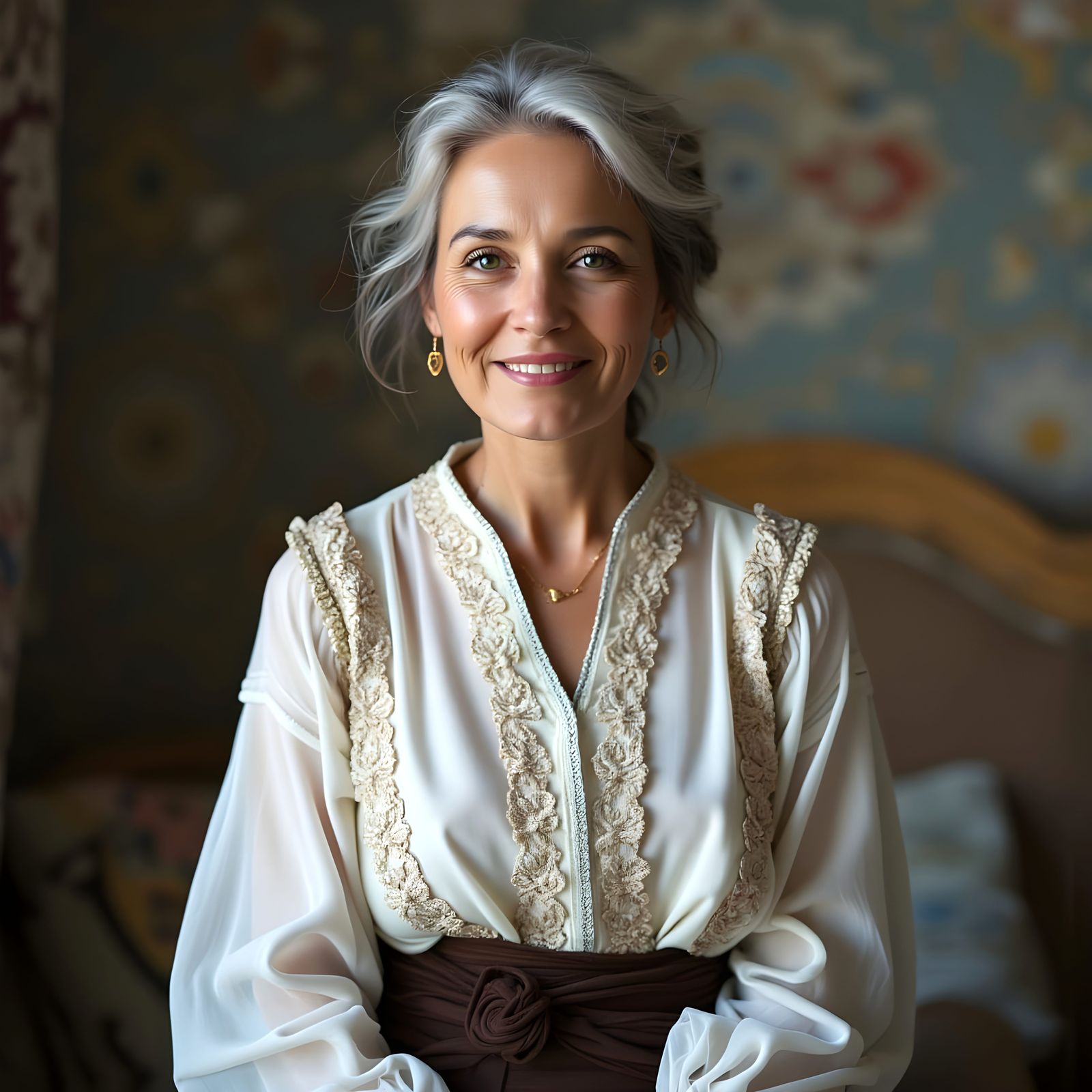 Armenian Woman in Traditional Garb: Professional Portrait
