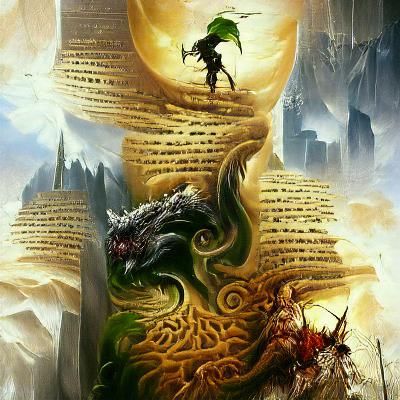 Epic Fantasy Book Cover Design