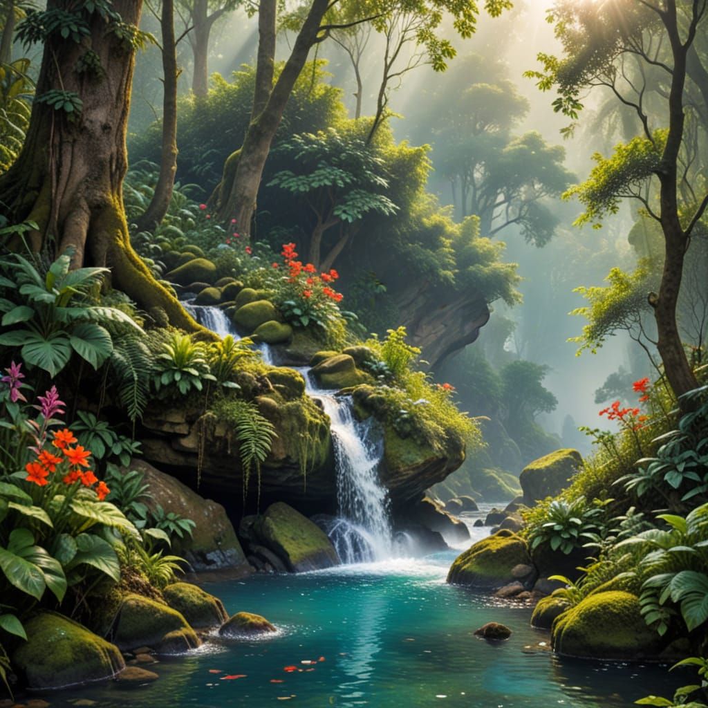 Abstract Geometric Patterns in Vibrant Colors