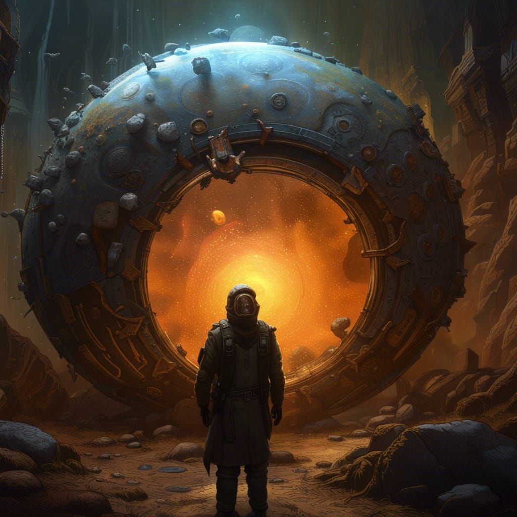 I am the most vibrant idiot guy on the planet inside a bubble of dust and hypersonic dust on a shield of rust