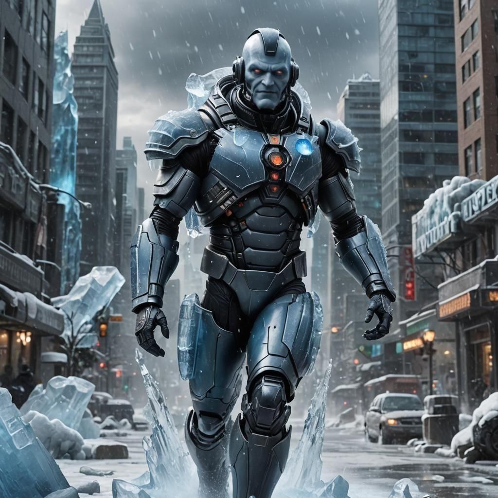 Mr. Freeze Triumphant in Icy DC Universe
