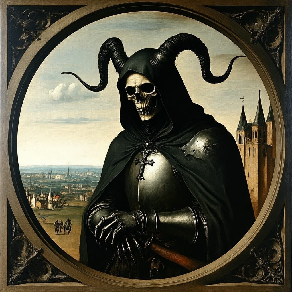 Grimdark Scene in the Style of Bartholomeus Spranger