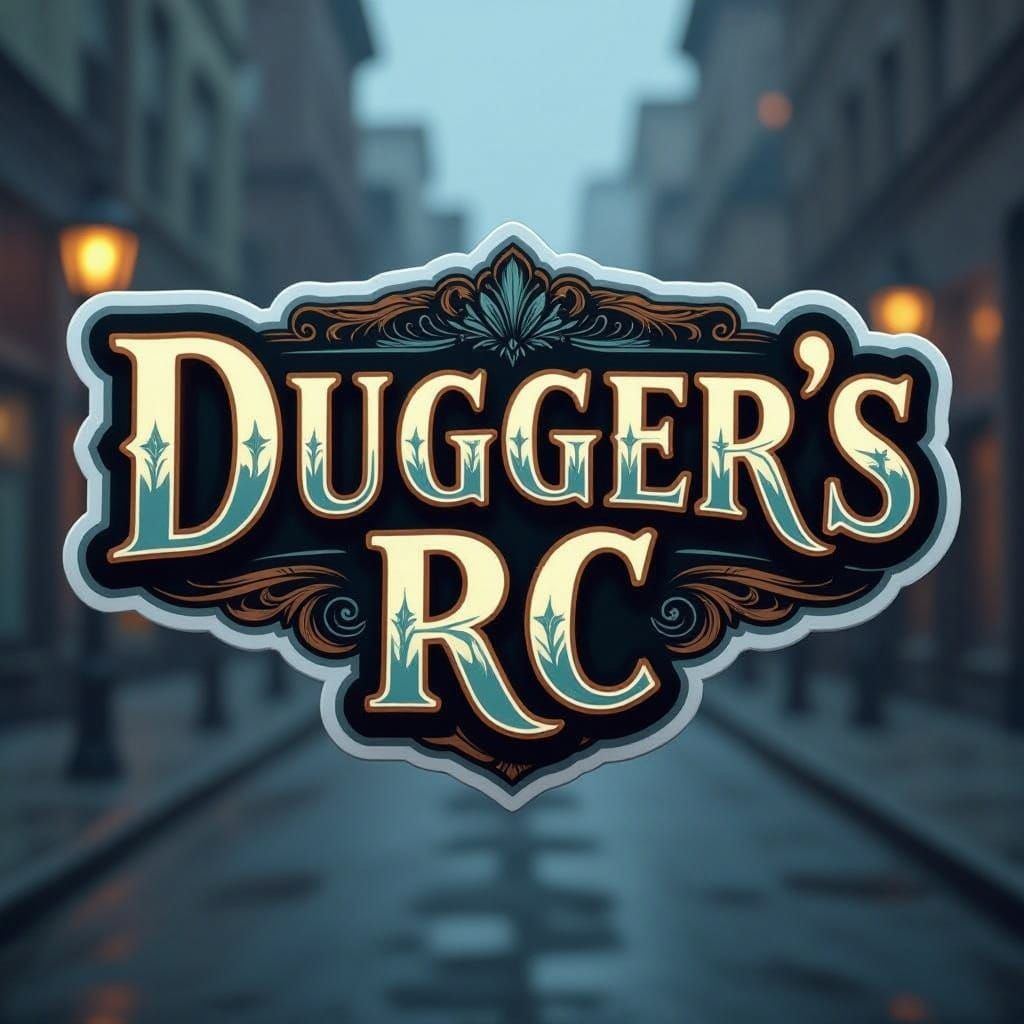 Dugger's RC Sticker Design in Hyperrealistic HDR